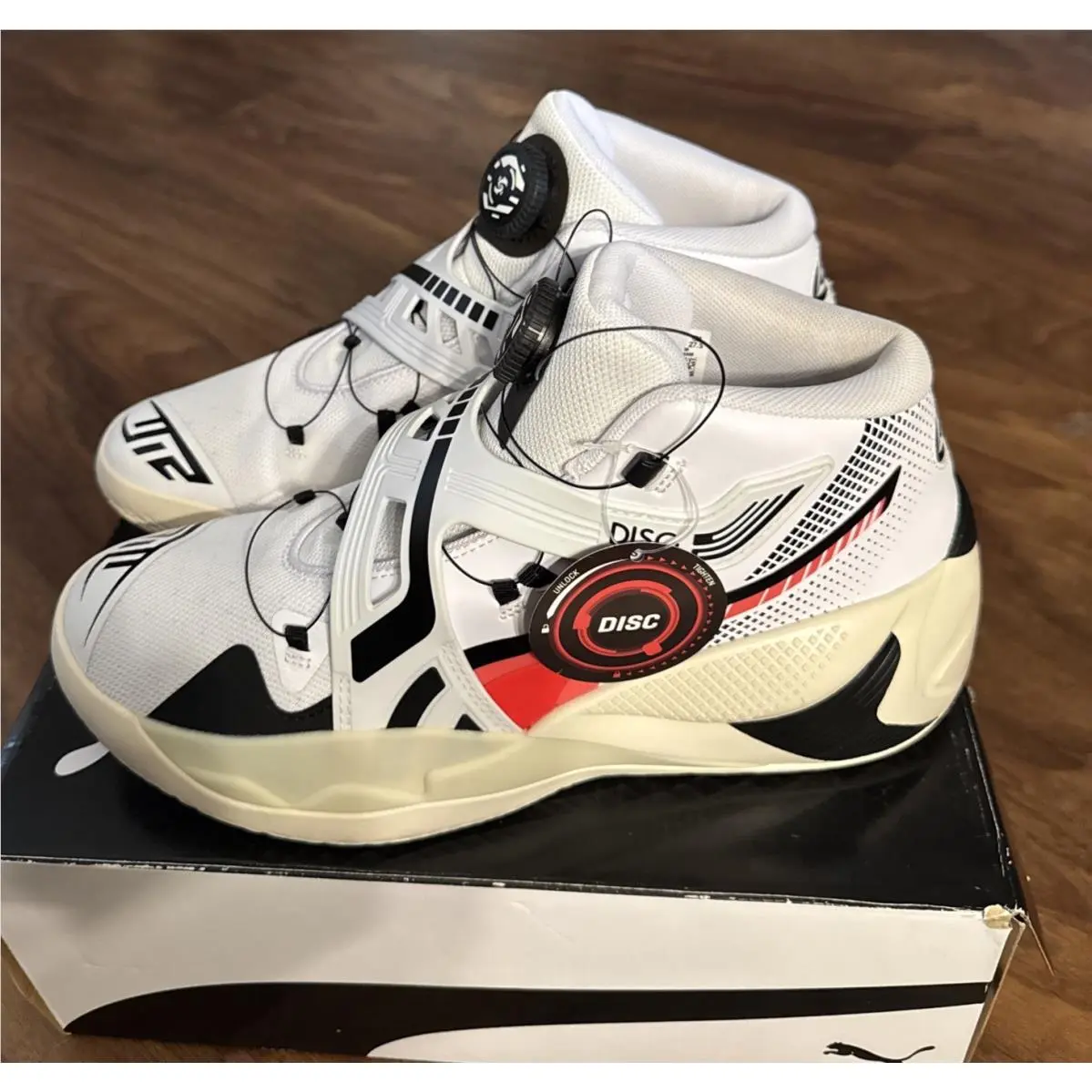 Puma shoes - PUMA Disc Rebirth - Disc Rebirth - 193934-02 - White (UPC: 0194579442825) 1