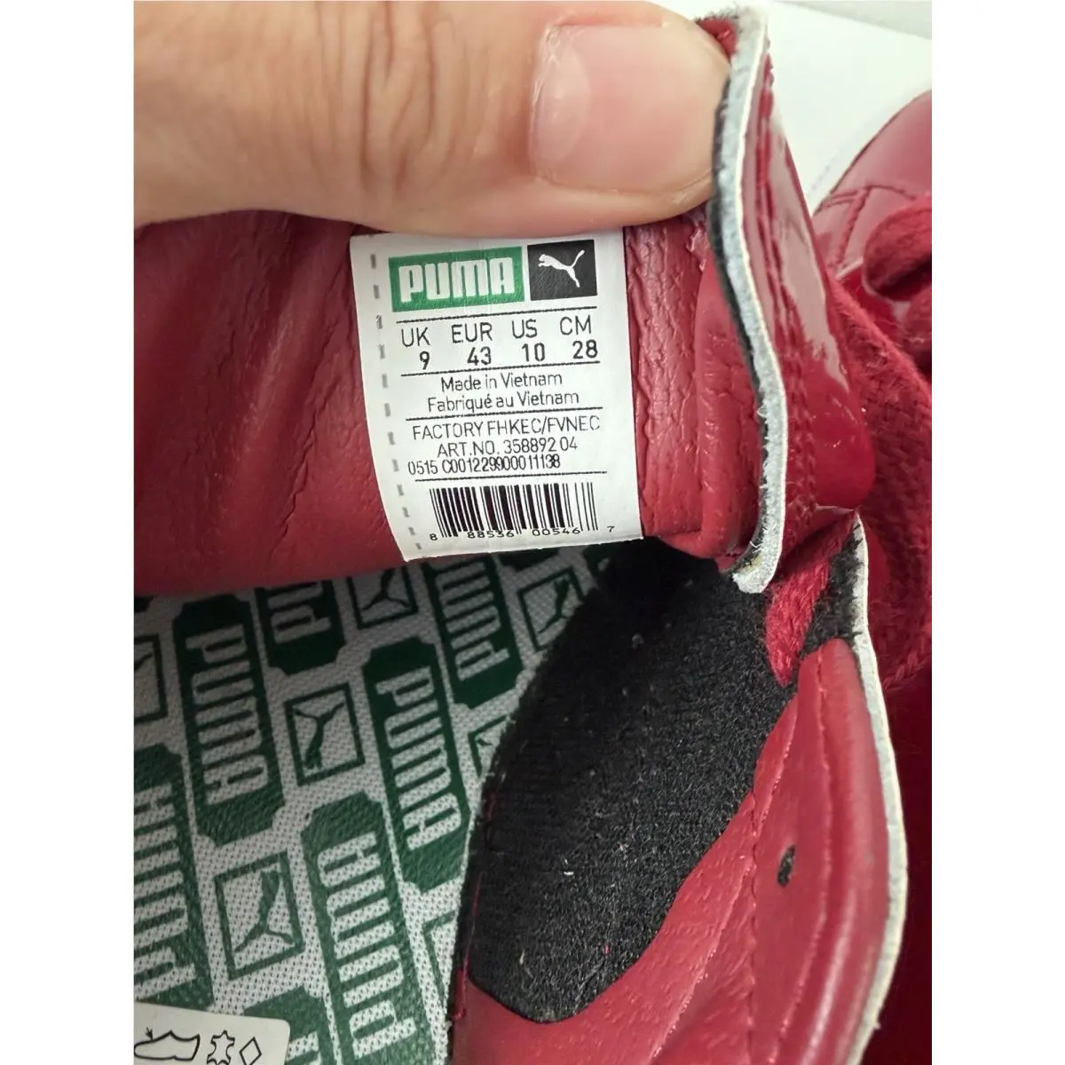 Puma shoes - PUMA Basket - Basket - Red 5