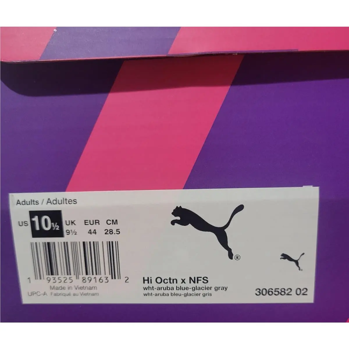 Puma shoes - OCTN Robotto - OCTN Robotto - White/Aruba Blue 6