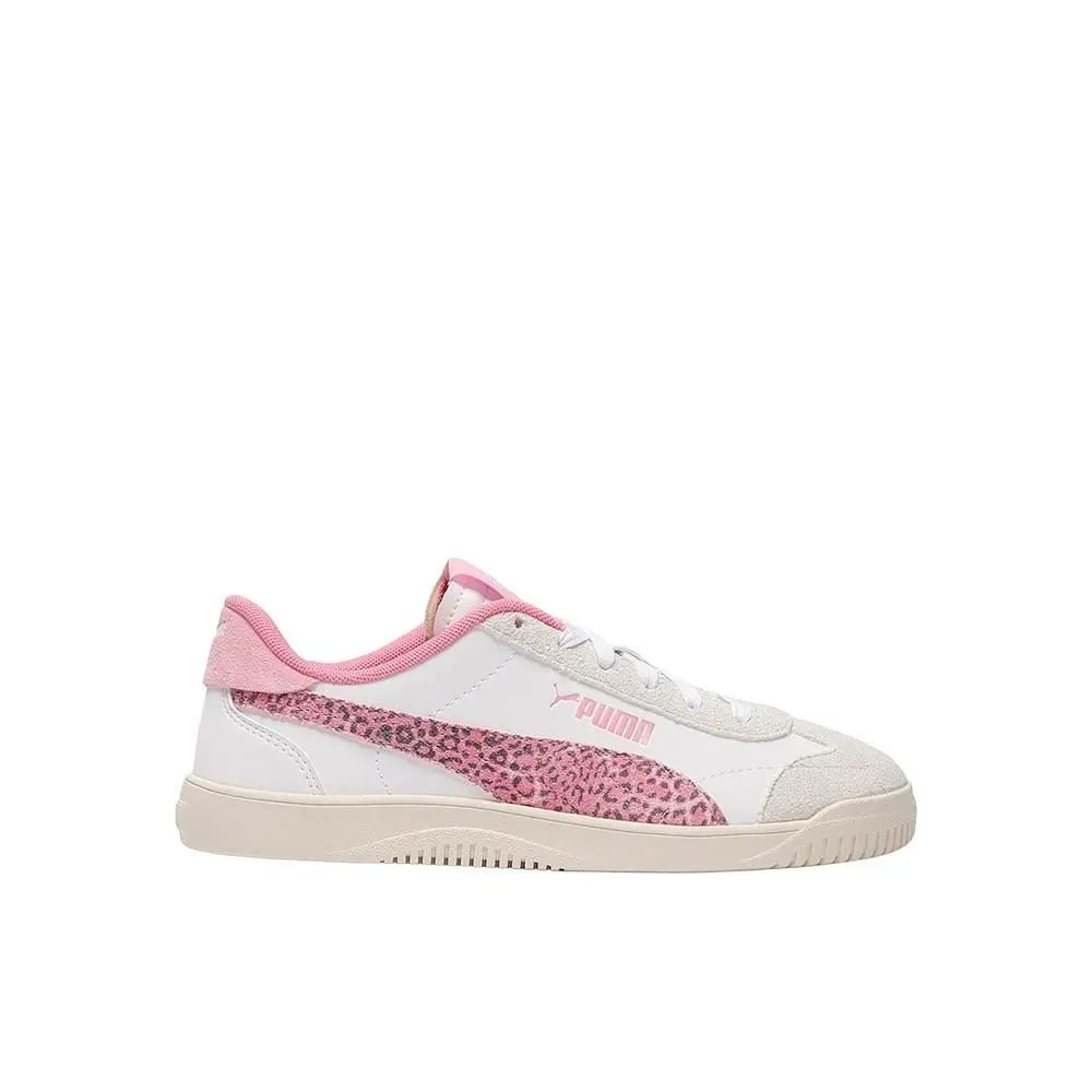 Puma Club 5V5 Animal Lace Up Youth Girls Size 5 M Sneakers Casual Shoes 4057130