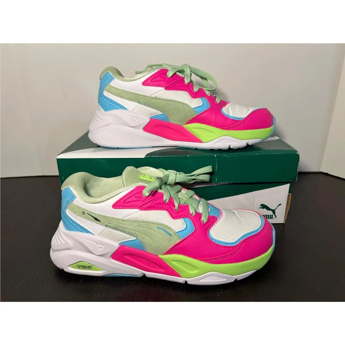 Puma shoes - White, Pink, Blue, Green 0