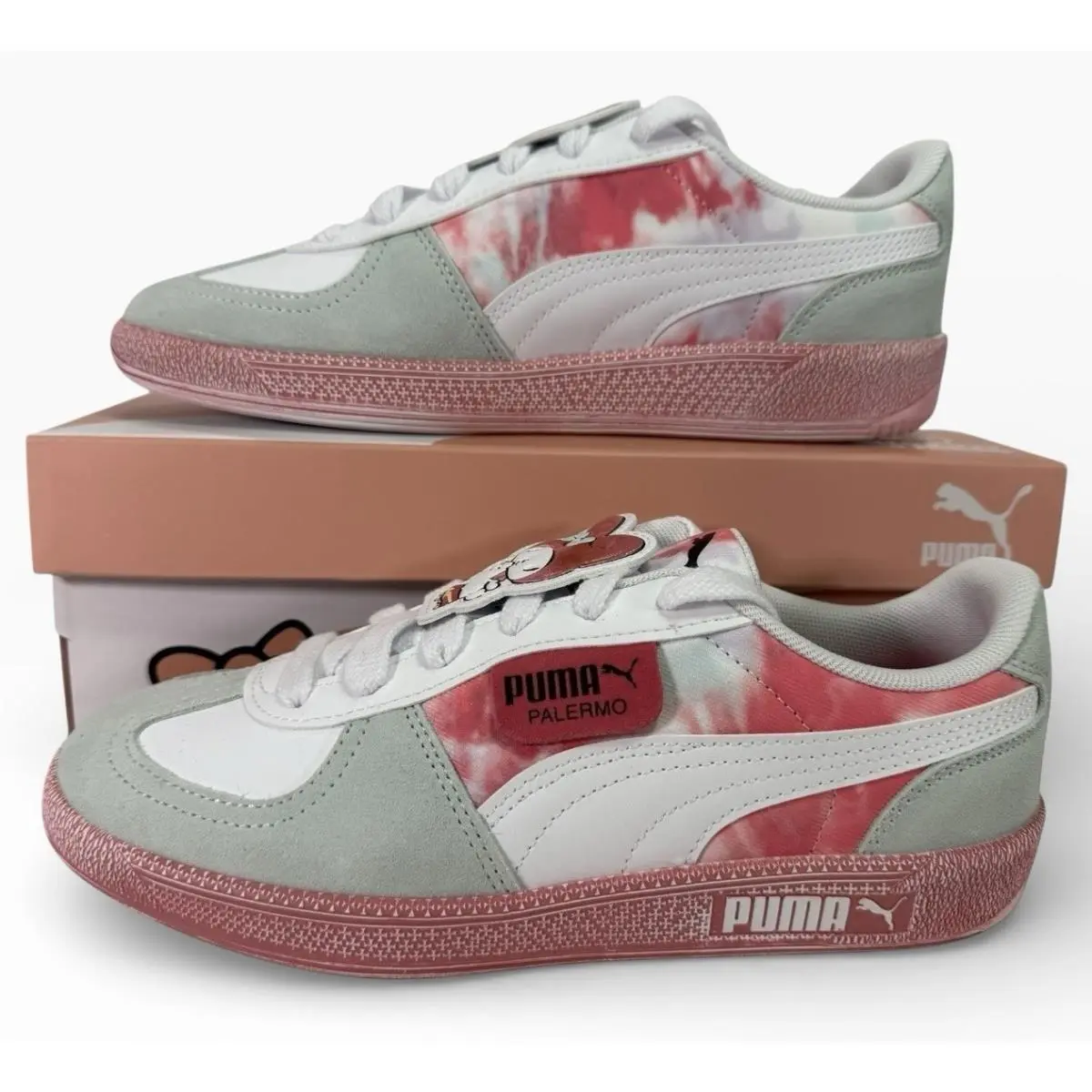 Puma x Hello Kitty Friends My Melody Palermo Rare Sneakers Junior Size 6.5
