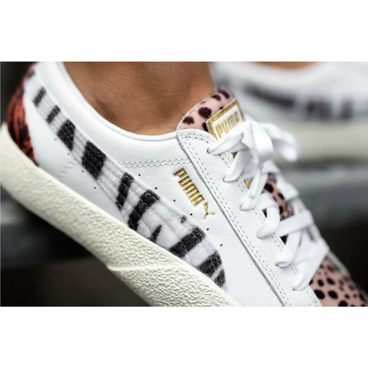 Puma shoes - Puma Love Wildcats - Love Wildcats - Puma White, Pale Khaki 2