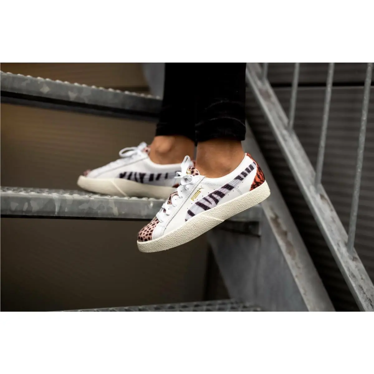 Puma shoes - Puma Love Wildcats - Love Wildcats - Puma White, Pale Khaki 4