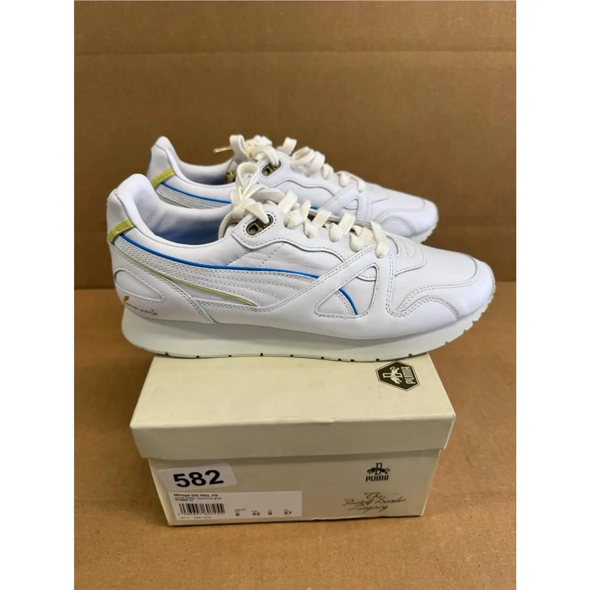 Puma shoes - Puma Mirage OG Rudolf Dassler Legacy FS - 375935-01 - White 2
