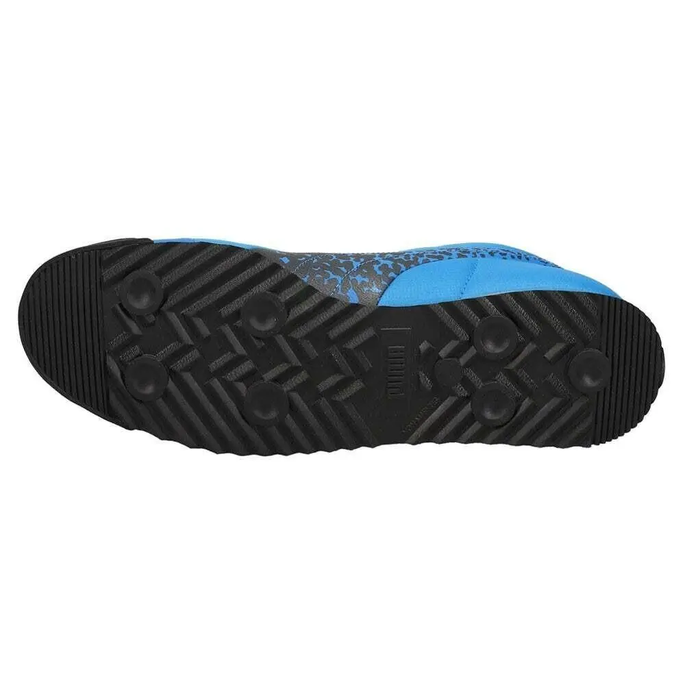 Puma shoes - PUMA Roma - Roma - 386883 01 - Blue-Pumanoir-Vibantorange 2
