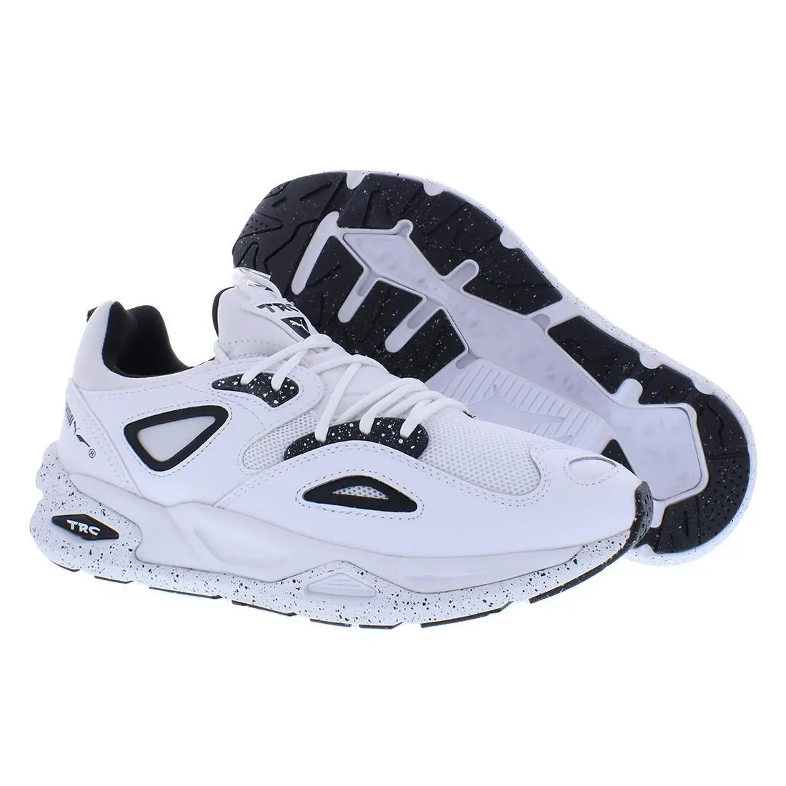 Puma Trc Blaze Chance Mens Shoes Size 8.5 Color: White/black - White/Black, Main: White