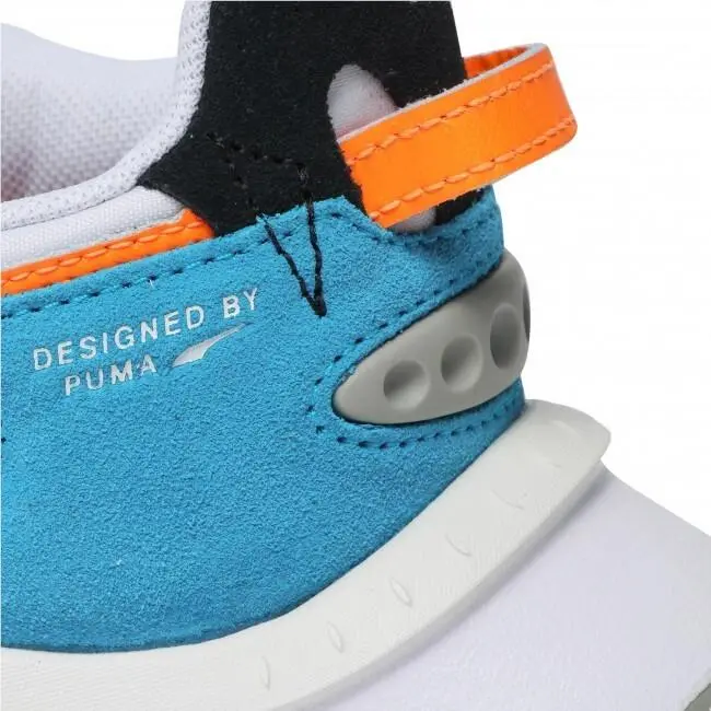 Puma shoes - PUMA WILD - WILD - Puma White-Orange Glow 5