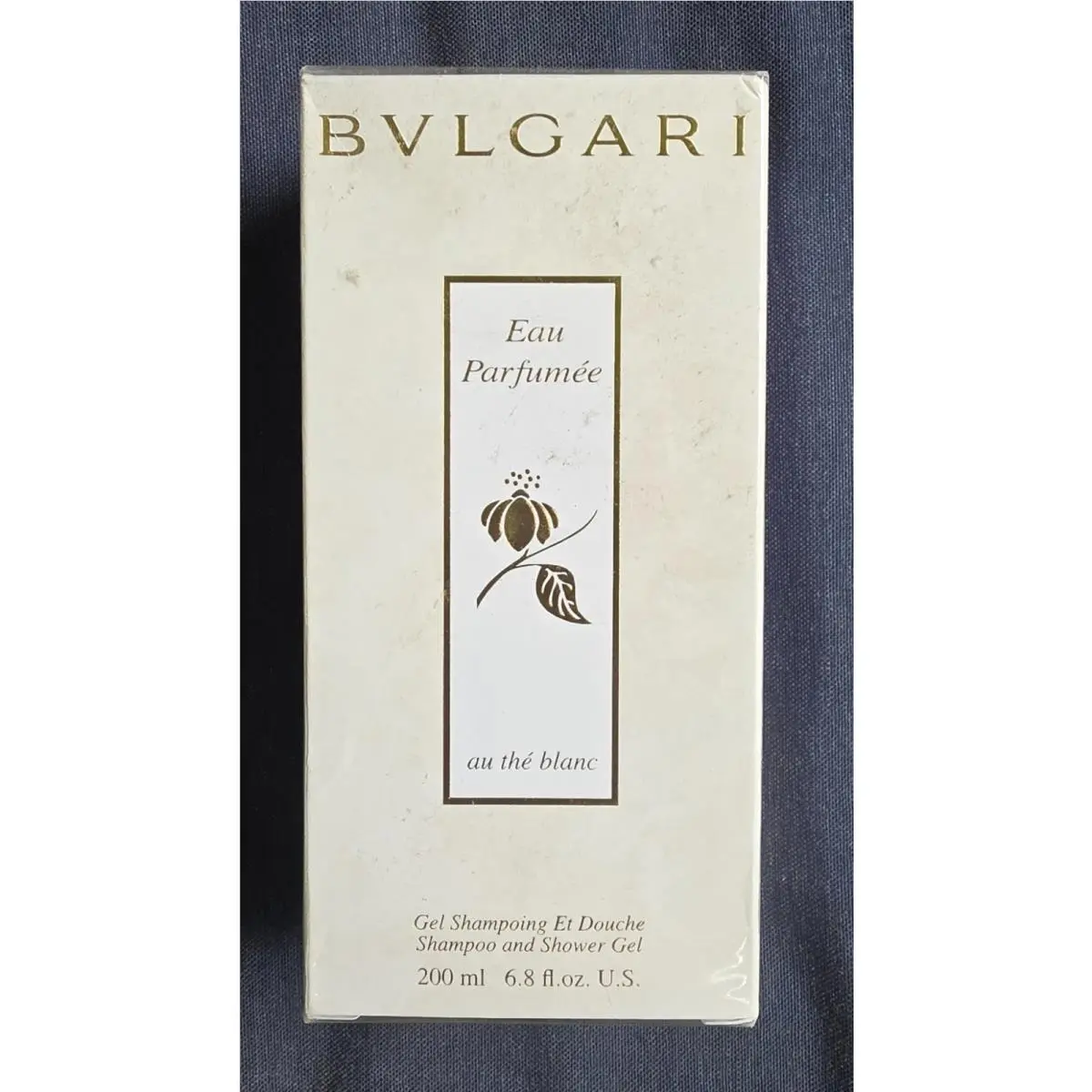 Bvlgari Eau Parfumee au The Blanc Shompoo and Shower Gel 200ml Shrink Wrap