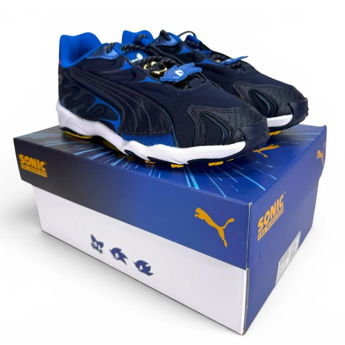 Puma shoes - Puma Inhale Sonic Jr - Inhale Sonic - Blue (UPC: 198551964206) 4