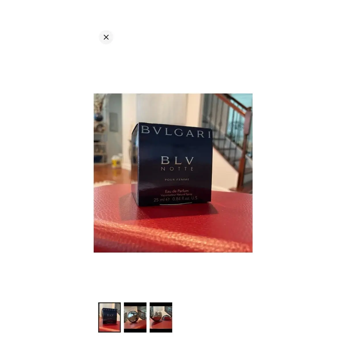 Bnwb Bvlgari Blv Notte Pour Femme Eau DE Parfum. 25 ML