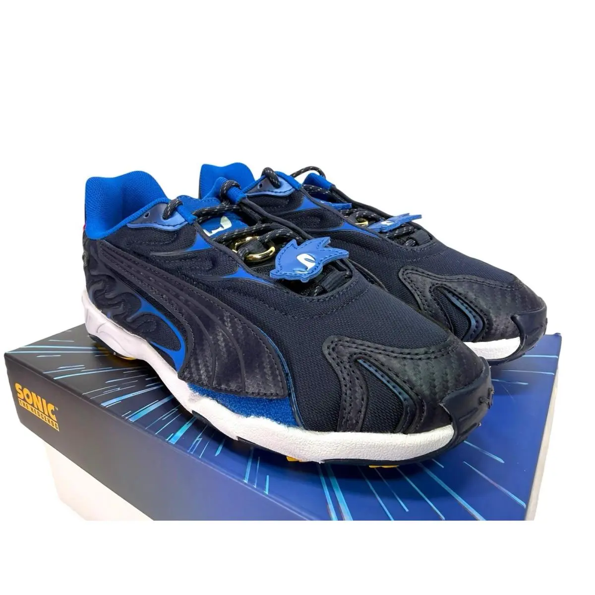 Puma shoes - Puma Inhale Sonic Jr - Inhale Sonic - Blue (UPC: 198551964213) 9