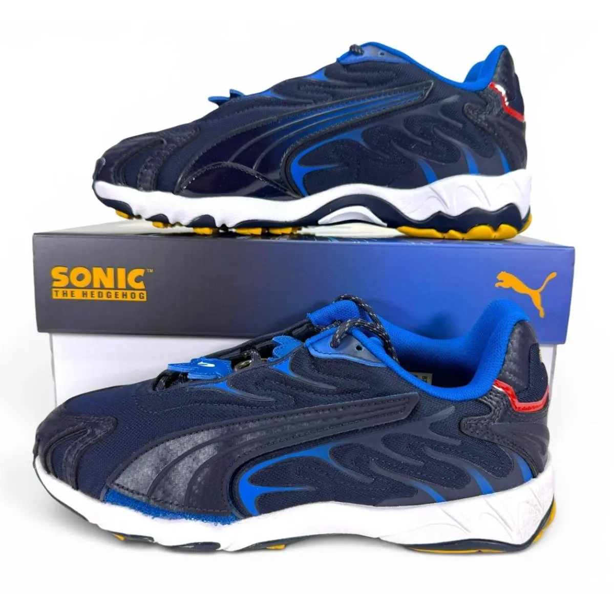 Puma shoes - Puma Inhale Sonic Jr - Inhale Sonic - Blue (UPC: 198551964213) 1