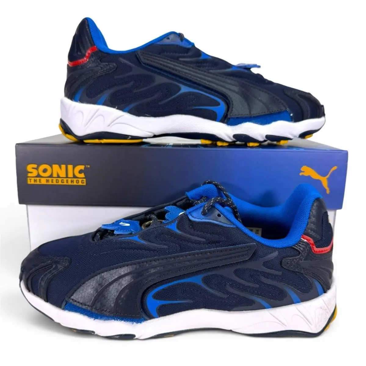 Puma shoes - Puma Inhale Sonic Jr - Inhale Sonic - Blue (UPC: 198551964213) 0