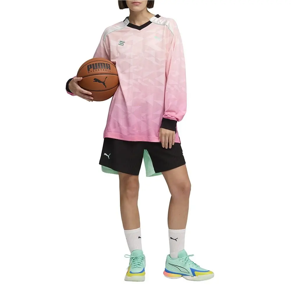 Puma clothing - PUMA Stewie Goalkeeper Soccer Jersey - 63552801 - Pink (UPC: 199259411375) 5