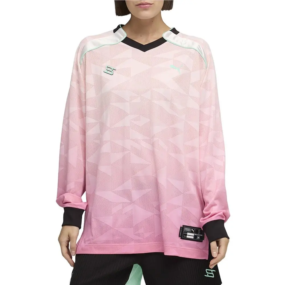 Puma clothing - PUMA Stewie Goalkeeper Soccer Jersey - 63552801 - Pink (UPC: 199259411375) 1