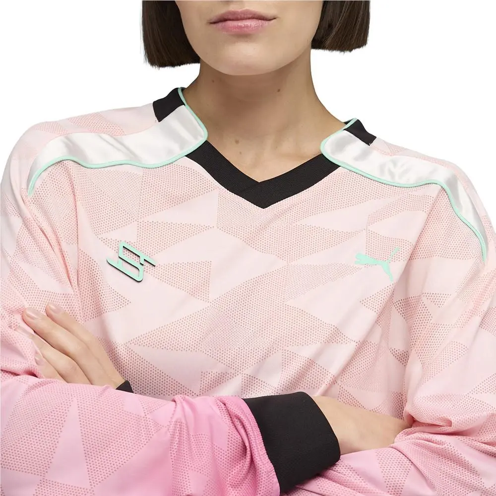 Puma clothing - PUMA Stewie Goalkeeper Soccer Jersey - 63552801 - Pink (UPC: 199259411375) 3