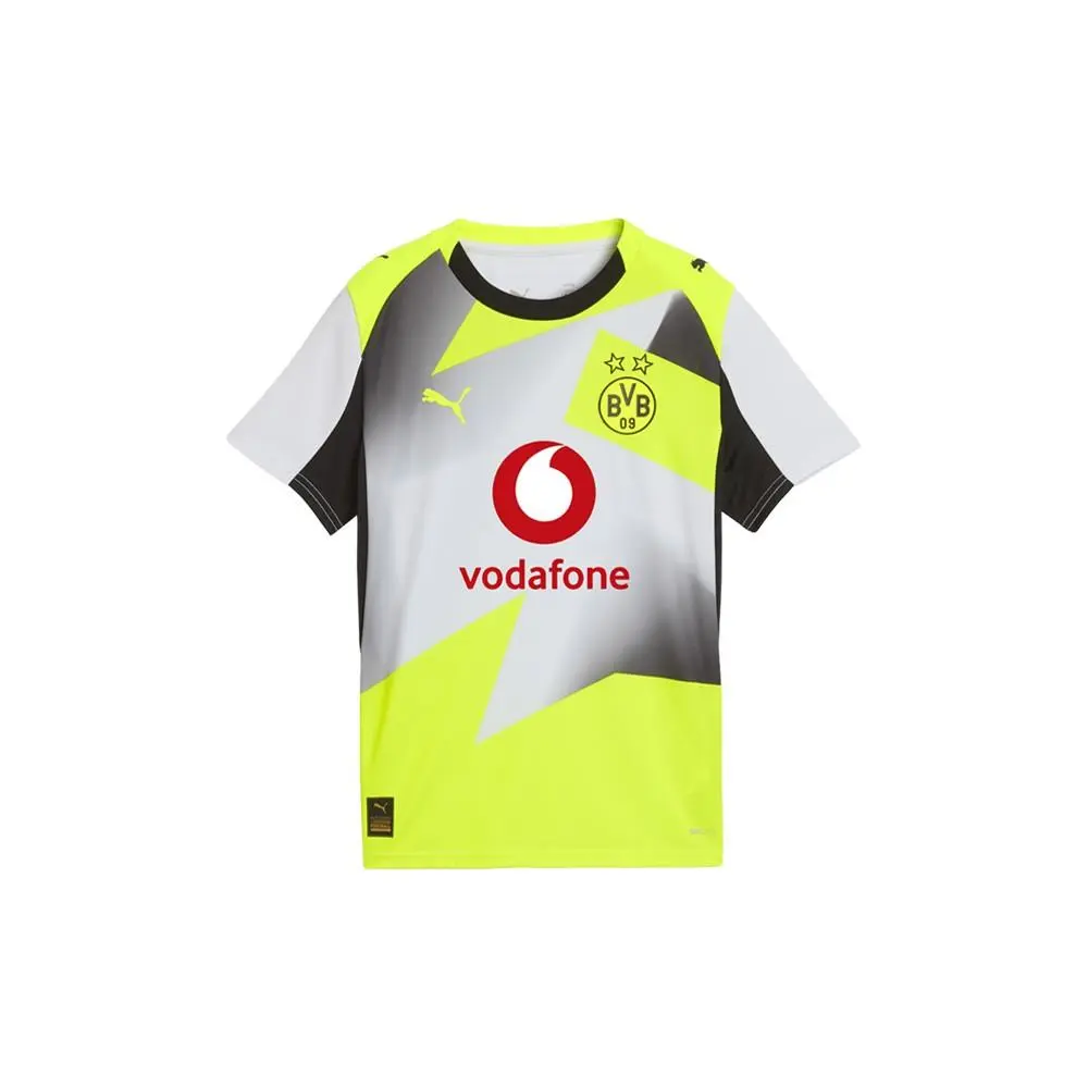 Bvb Away Crew Neck Short Sleeve Jersey Youth Boys Size L 78010802 by Puma