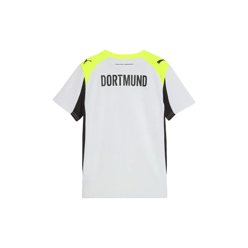 Puma clothing - PUMA Bvb Away Crew Neck Short Sleeve Replica Jersey Youth - 78010802 - Grey (UPC: 198553321991) 0