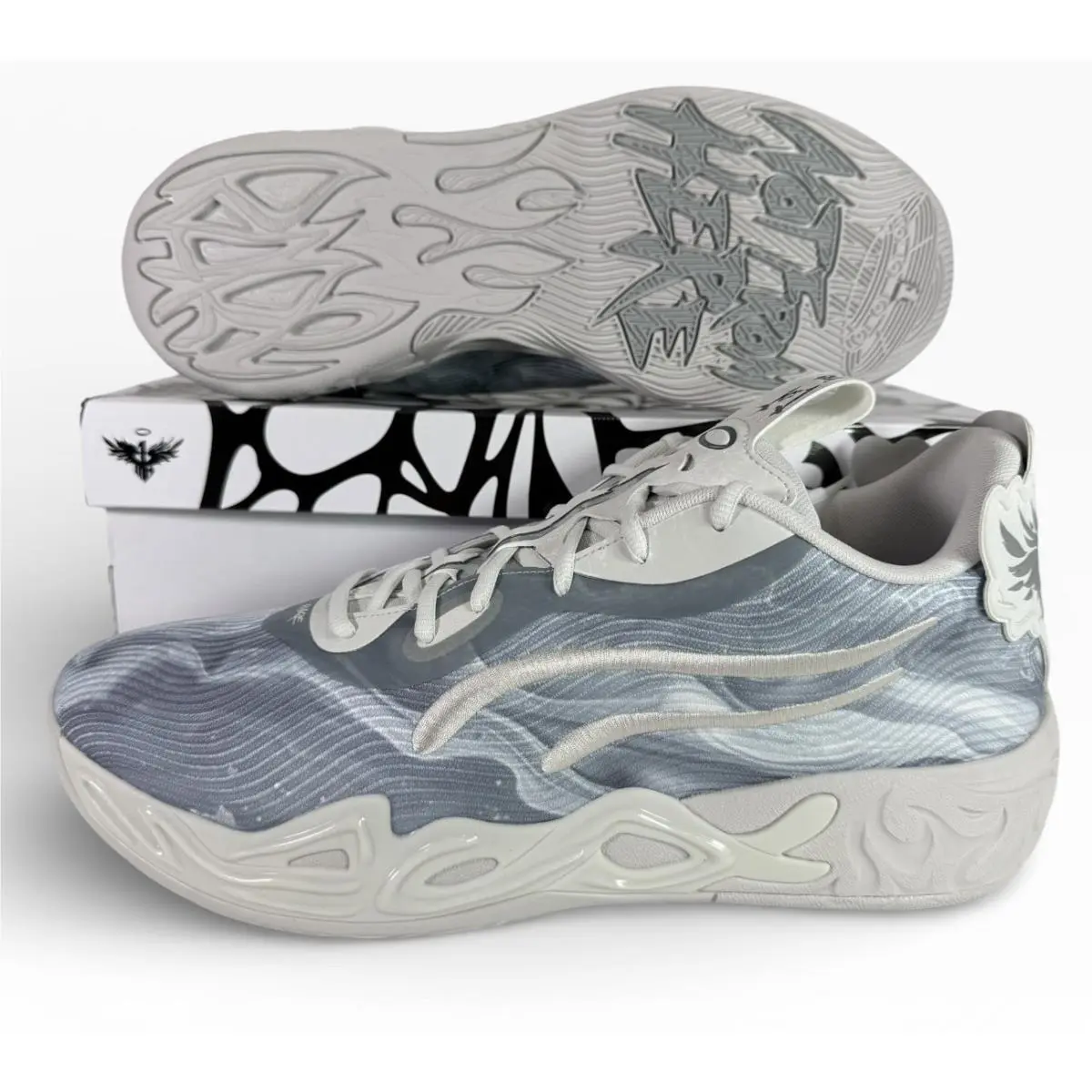 Puma shoes - MB.04 Lo Team - Team - 312174 03 - Gray (UPC: 198551608797) 1