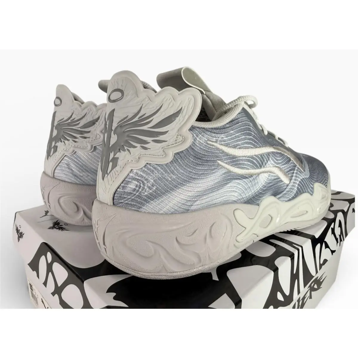Puma shoes - MB.04 Lo Team - Team - 312174 03 - Gray (UPC: 198551608797) 4