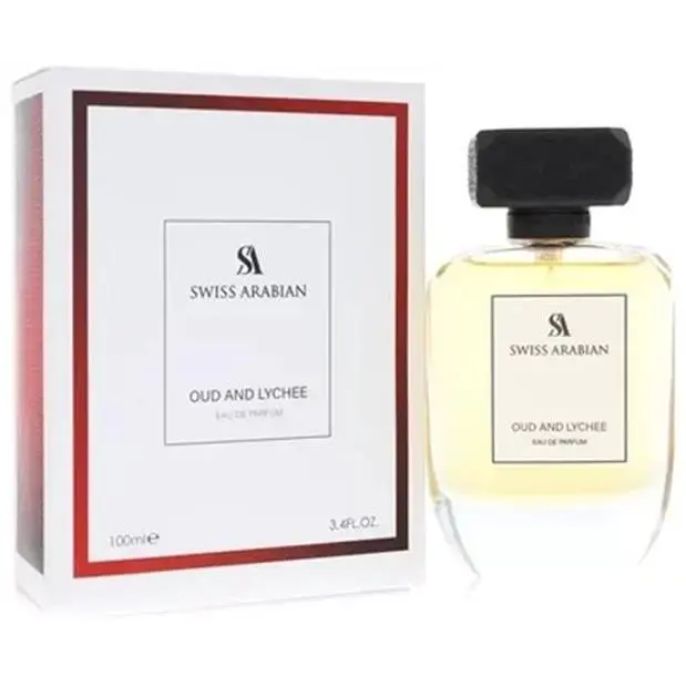 Swiss Arabian Oud and Lychee Eau De Parfum Spray 3.4oz 100ml Unisex Fragrance