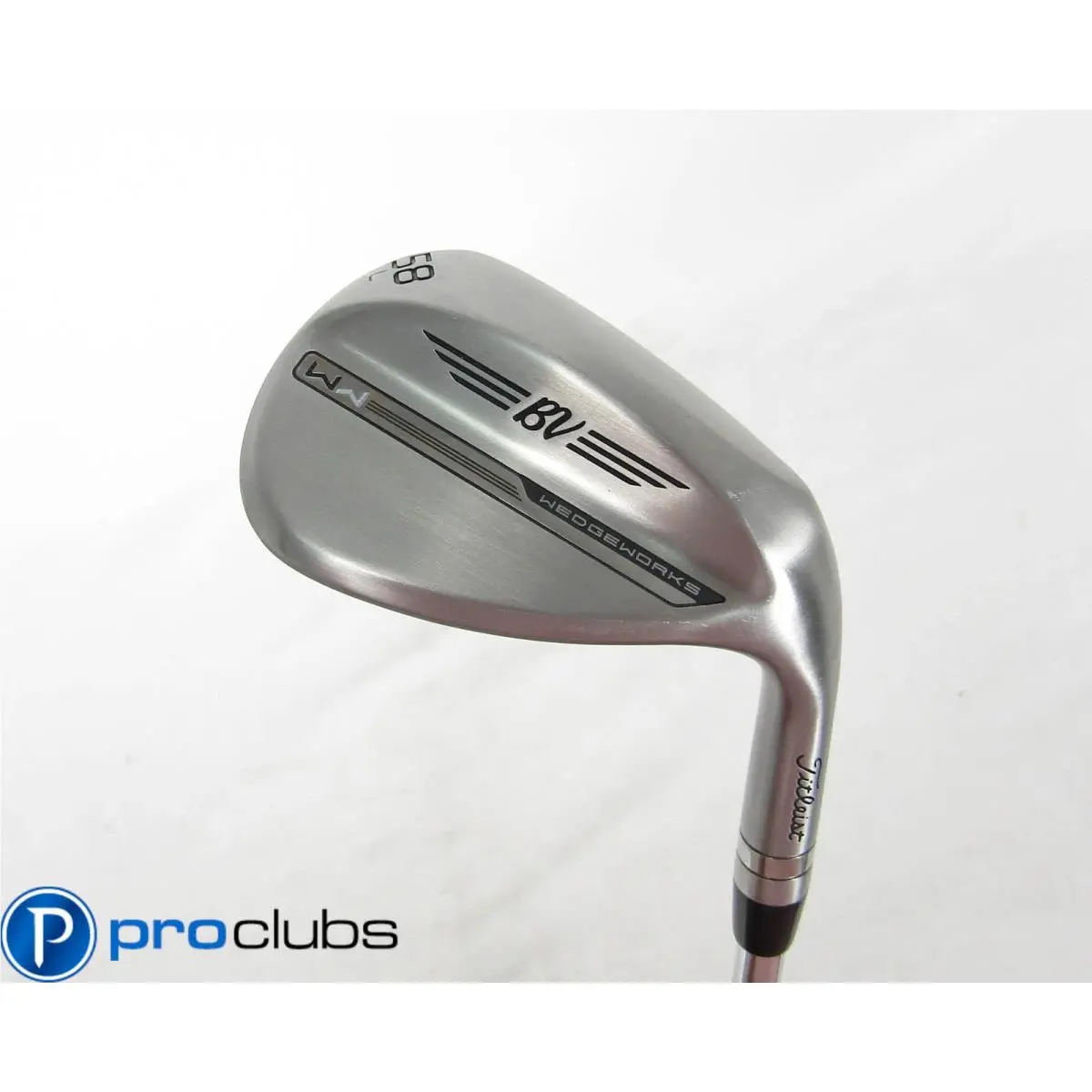 Titleist Wedgeworks SM10 Raw L-grind 58 Wedge Steel Stiff 510418
