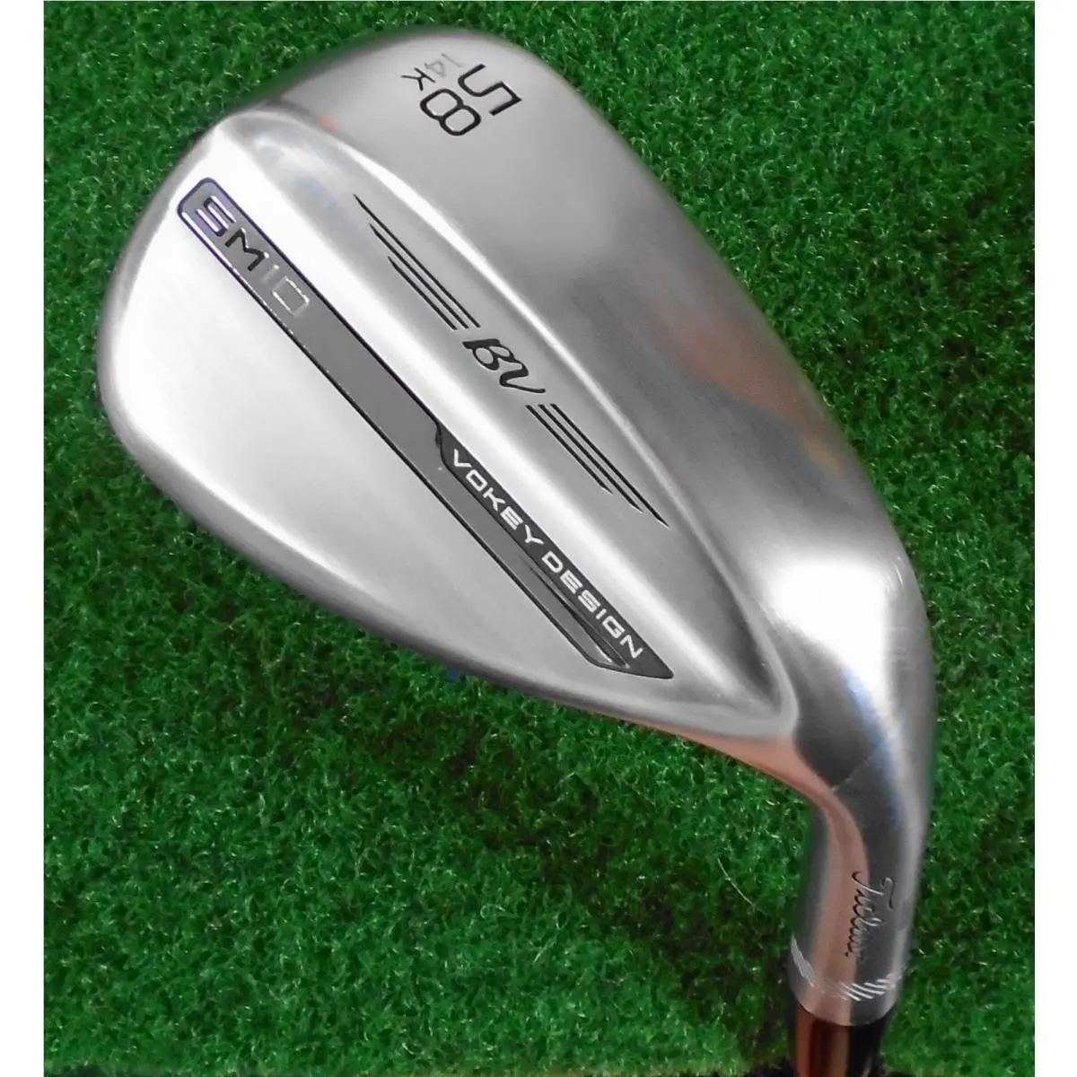 Titleist Vokey SM10 Tour Chrome 58.14 K Grind Lob Wedge Stock Steel 35 Std