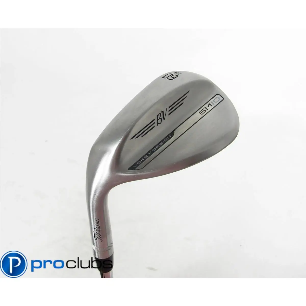 Left Handed Titleist SM10 Raw K-grind 14 60 Wedge Steel Stiff 510435