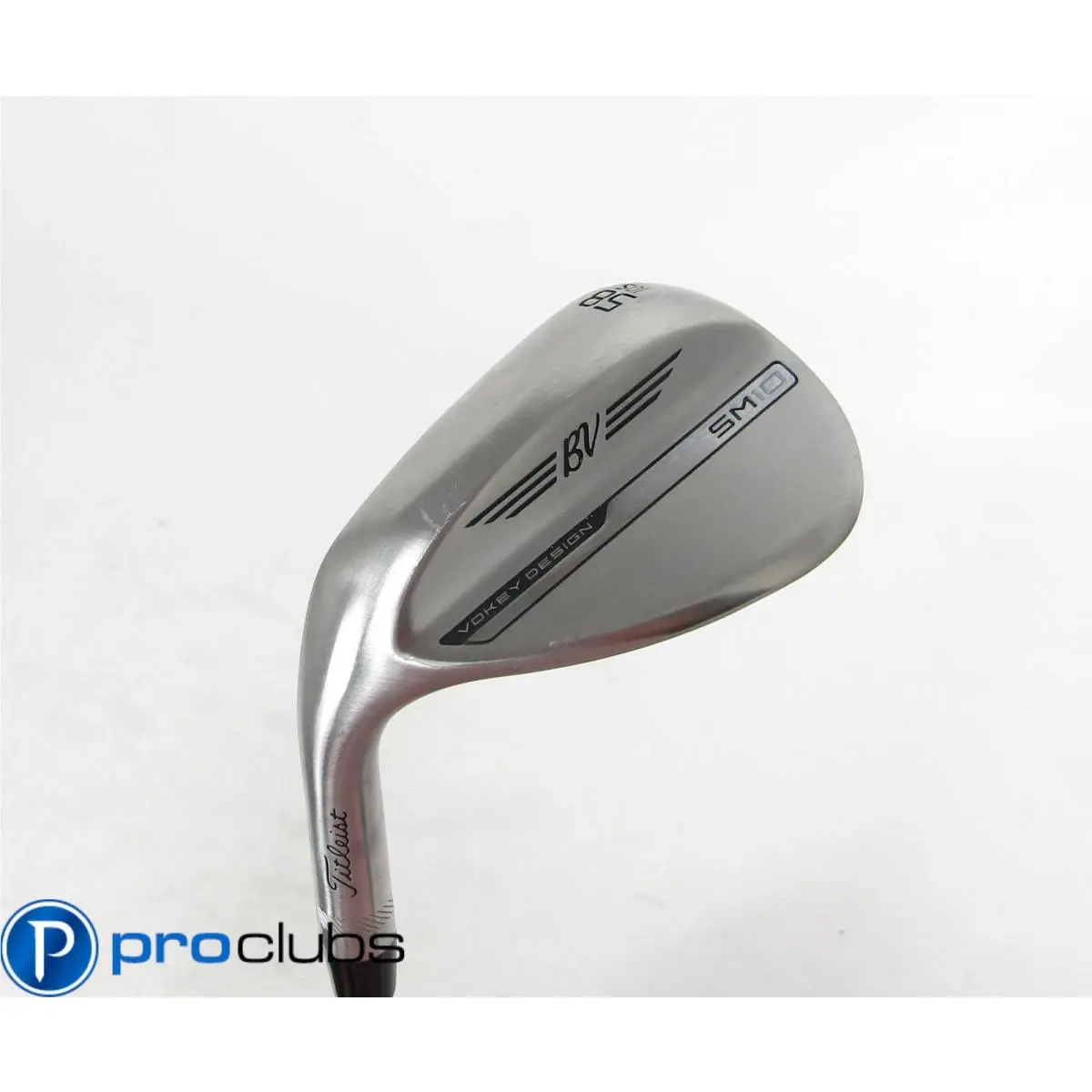 Left Handed Titleist SM10 Raw 10 S-grind 58 Wedge Steel Stiff 510437