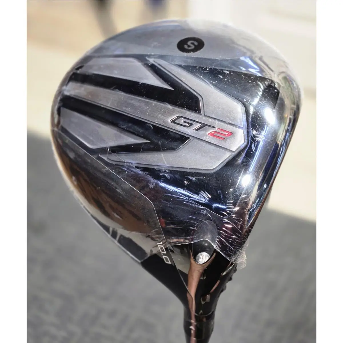 Titleist GT2 Driver 10 Loft Project X Hzrdus Black 6.0 Stiff Flex Right Hand - Black
