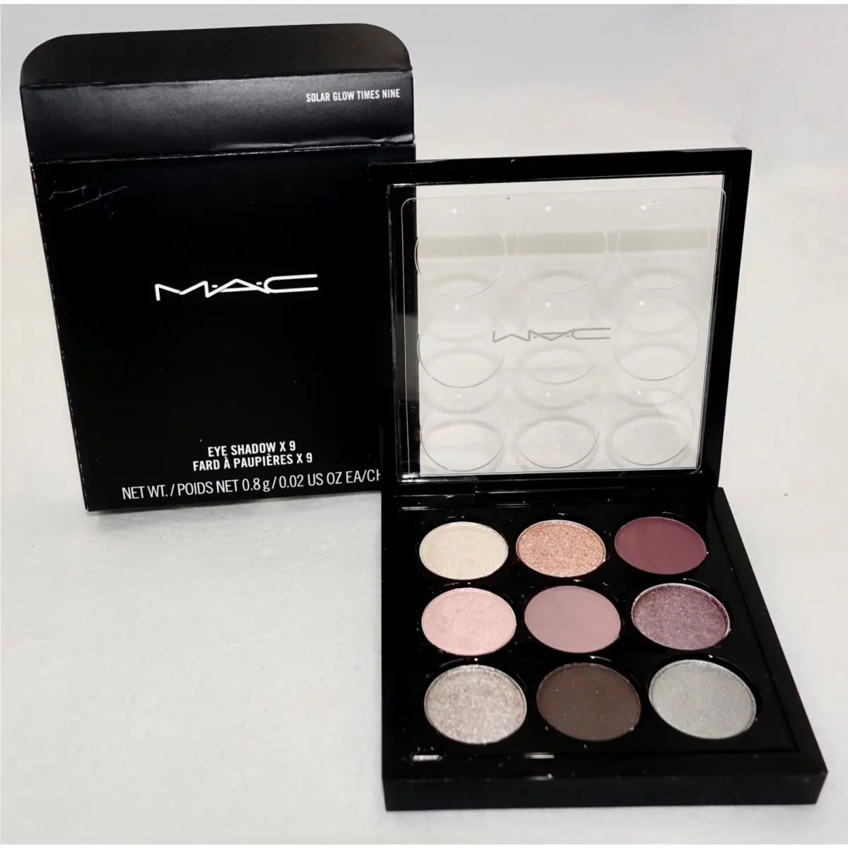 Mac Cosmetics ‘solar Glow Times Nine’ Eye Shadow x 9-Pan Palette