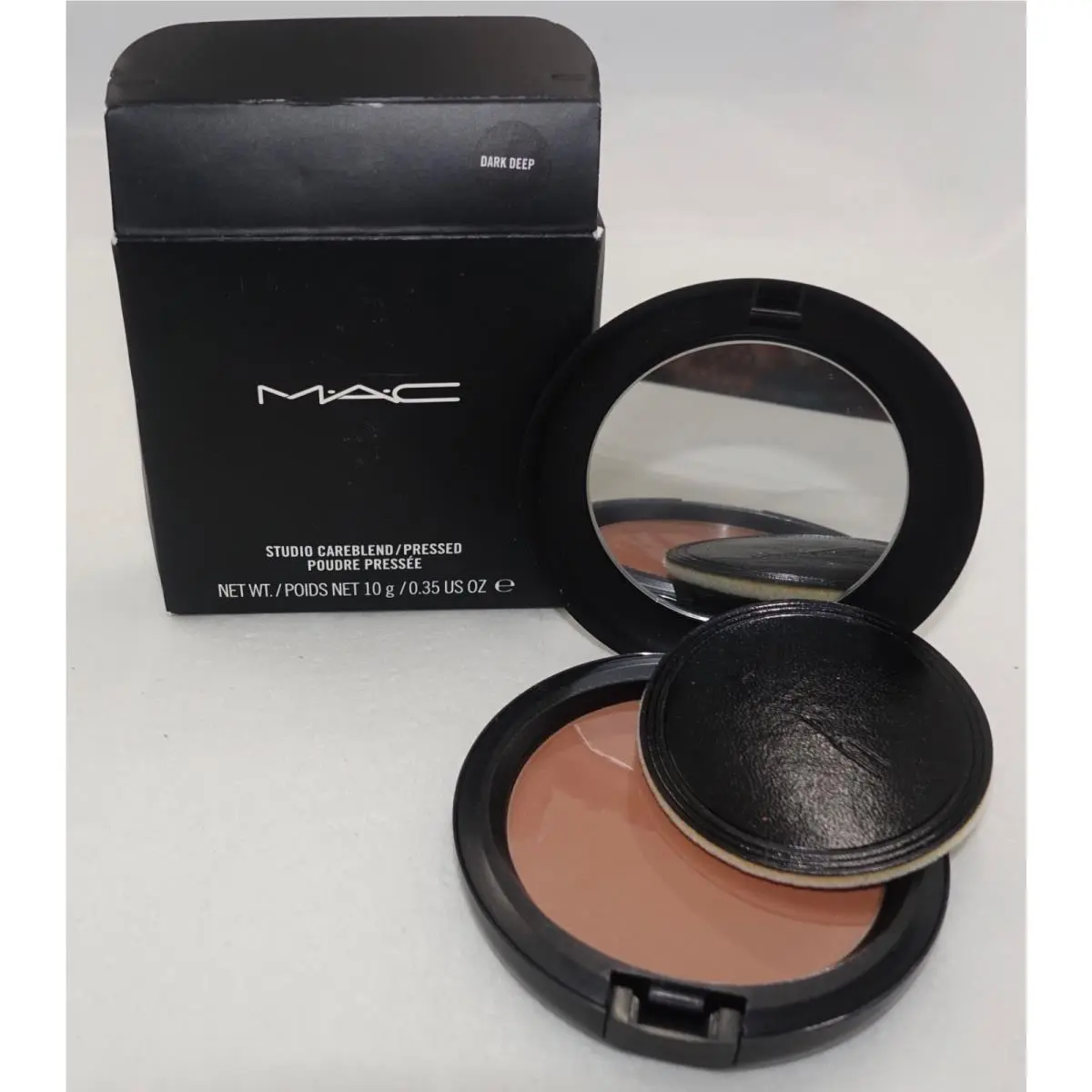 Mac Studio Careblend Pressed Face Powder Dark Deep 10g/0.35 Oz