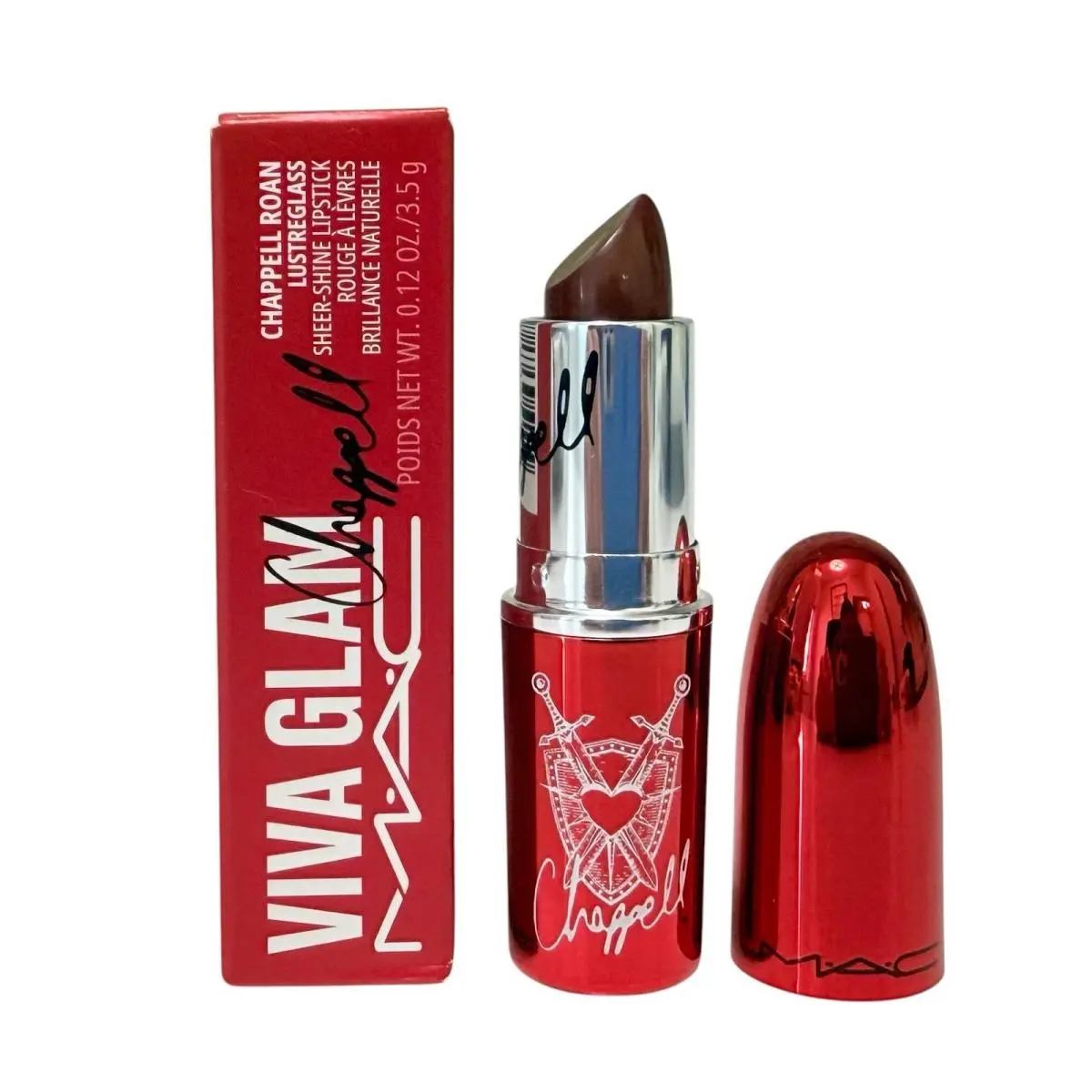 Mac Viva Glam Chappell Roan Lustreglass Lipstick – Roan of Arc - Limited Edition