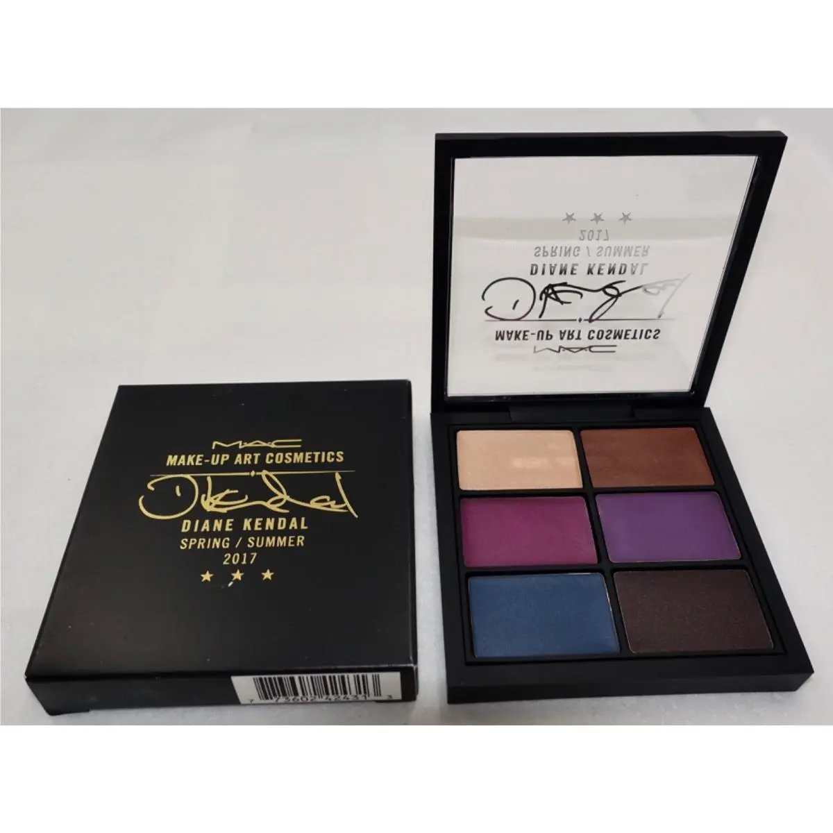 Mac Make‑up Art Cosmetics–diane Kendal–cream Colour Shadow x6–“Glamorize Me
