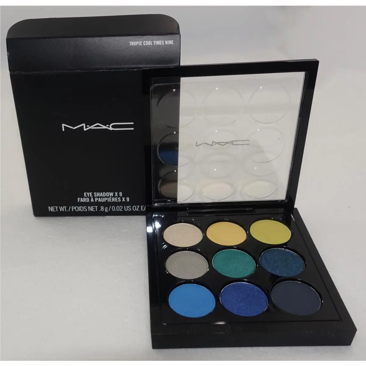 Mac Cosmetics ‘tropic Cool Times Nine’ Eye Shadow x 9-Pan Palette