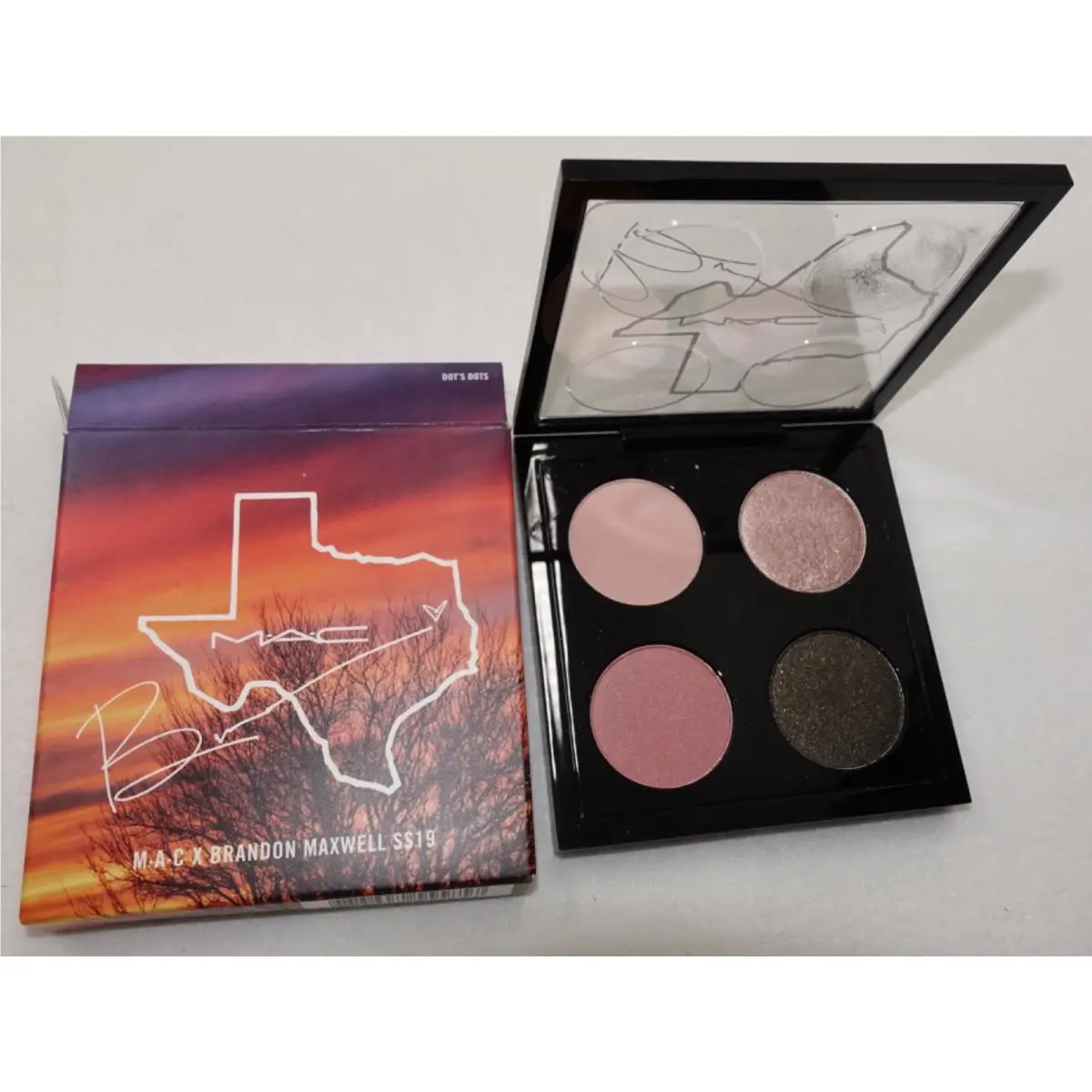 Mac Eye Shadow x4 – Dot’s Dots – Mac x Brandon Maxwell SS19 – 5.6 g /0.19 oz