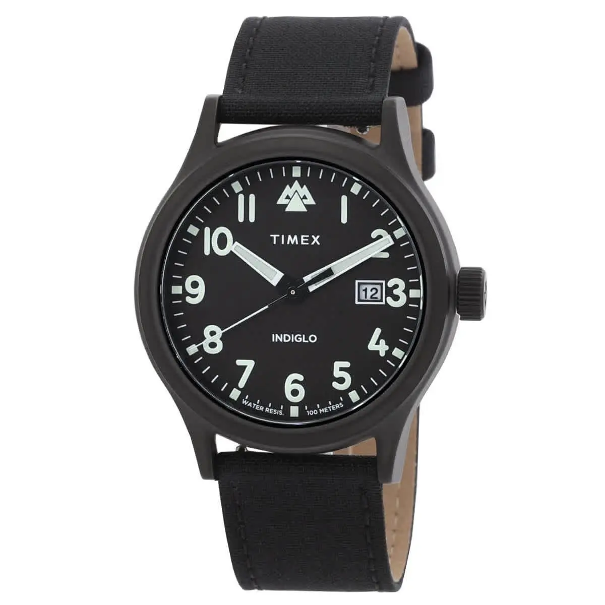 Timex Expedition North Sierra Quartz Black Dial Men`s Watch TW2W56800 - Dial: Black, Band: Black, Bezel: Black