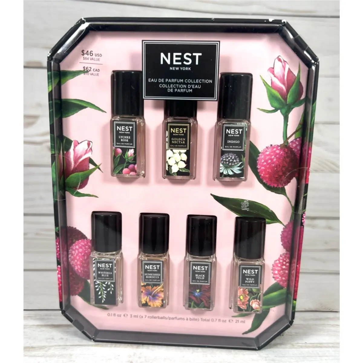 Nest York Eau de Parfum Collection 7 Rollerballs Mini .1oz