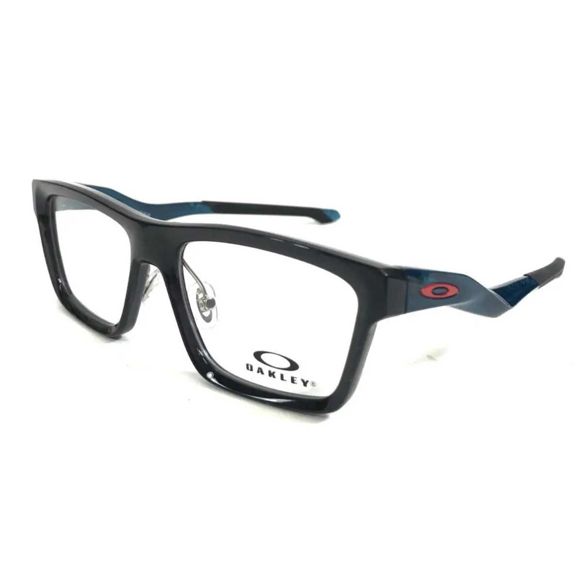 Kids Eyeglasses Frames Field Marsh OY8031-0548 Black Ink Square 48-14-127 by Oakley