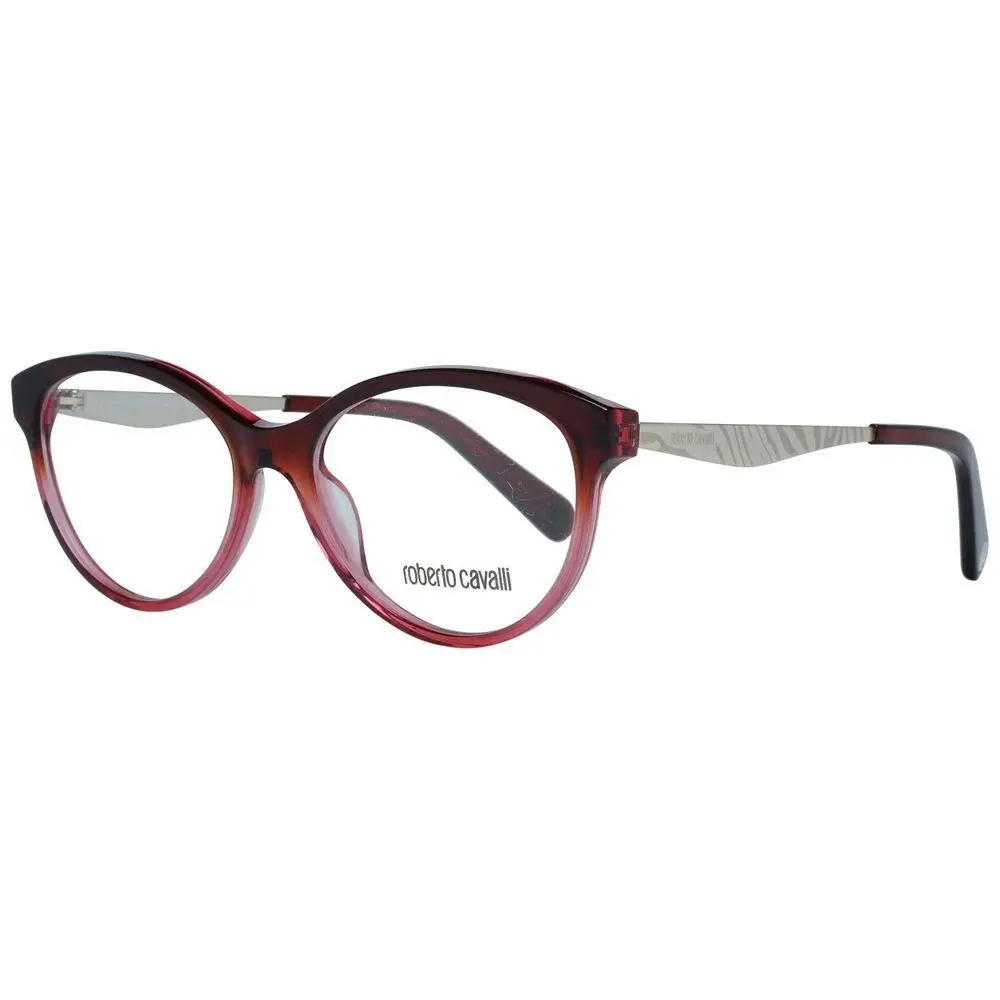 Roberto Cavalli Red Metal Glasses Frames