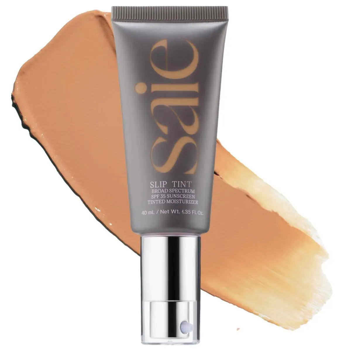 Tinted Moisturizer Spf 35 Slip Tint Hydrating Hyaluronic Acid 1.35oz Saie Light