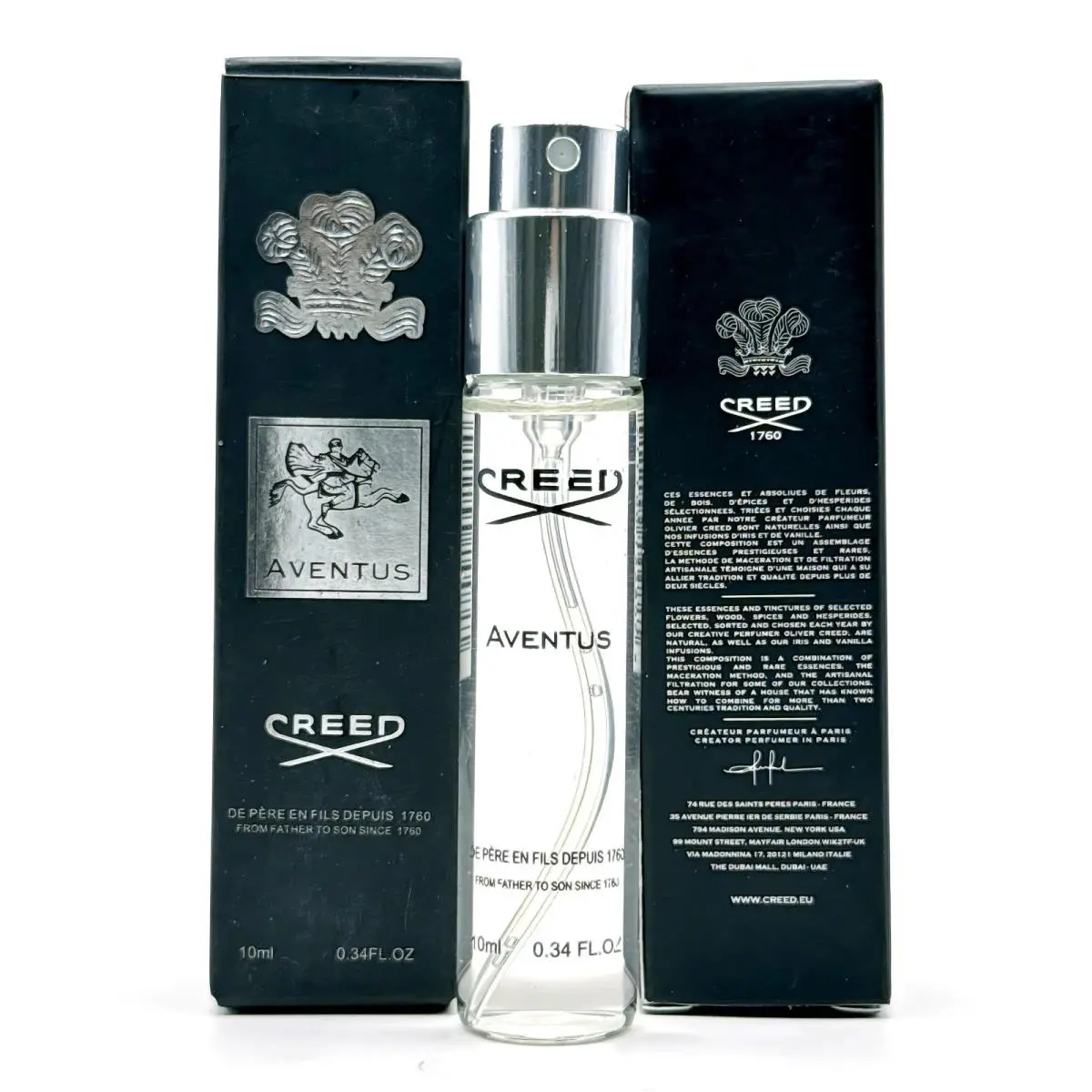 Creed Aventus Men Eau DE Parfum Sample Spray 10ML/0.34OZ Bottle