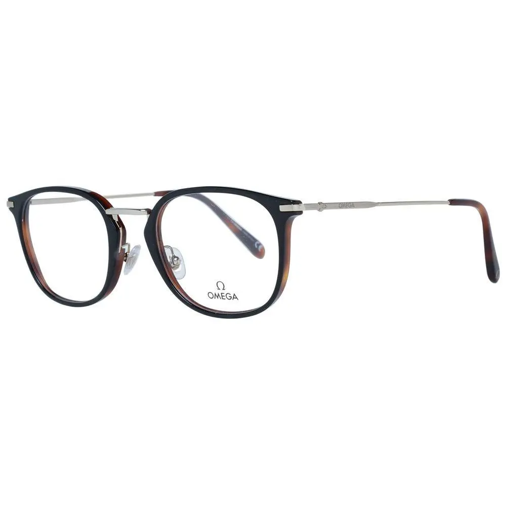 Omega Black Metal Plastic Glasses Frames - OM-1047148