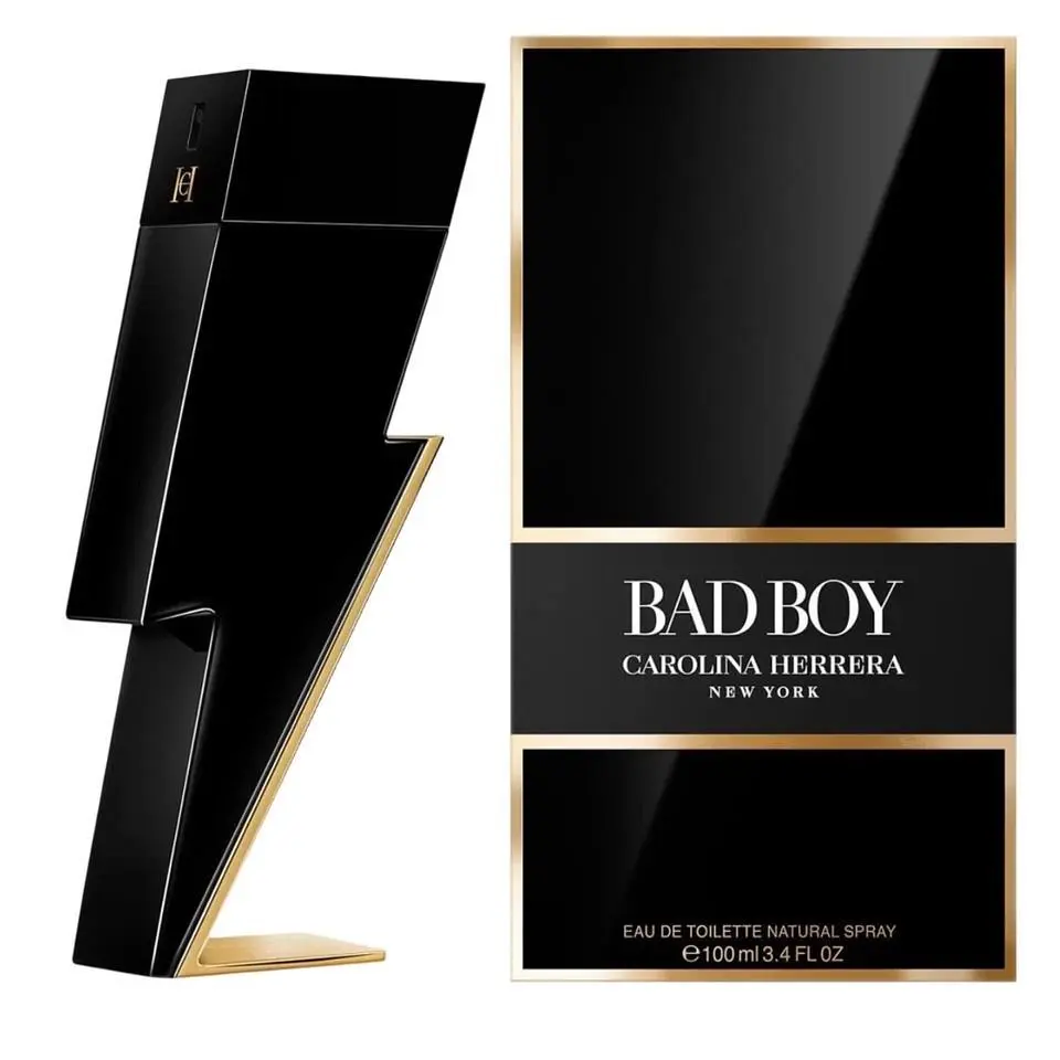 Carolina Herrera Bad Boy Edt 3.4 oz Men`s Spray