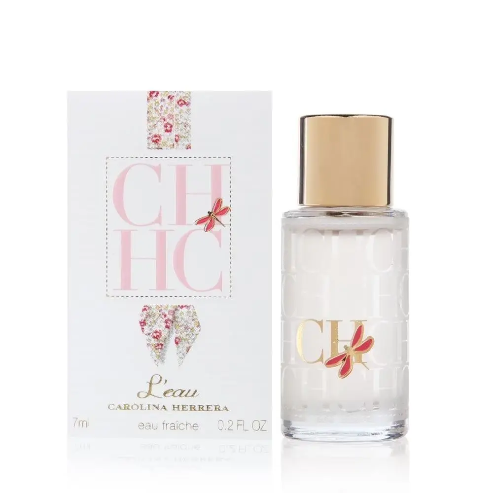 CH L`eau by Carolina Herrera 0.20 Fl oz Eau Fraiche Splash Miniature For Women