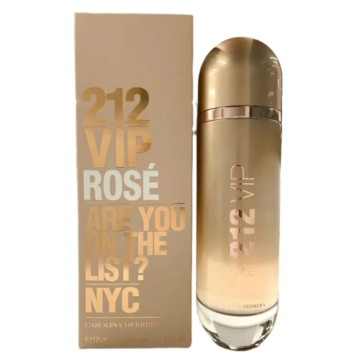 212 Vip Rose by Carolina Herrera Perfum For Women Edp 4.2 oz