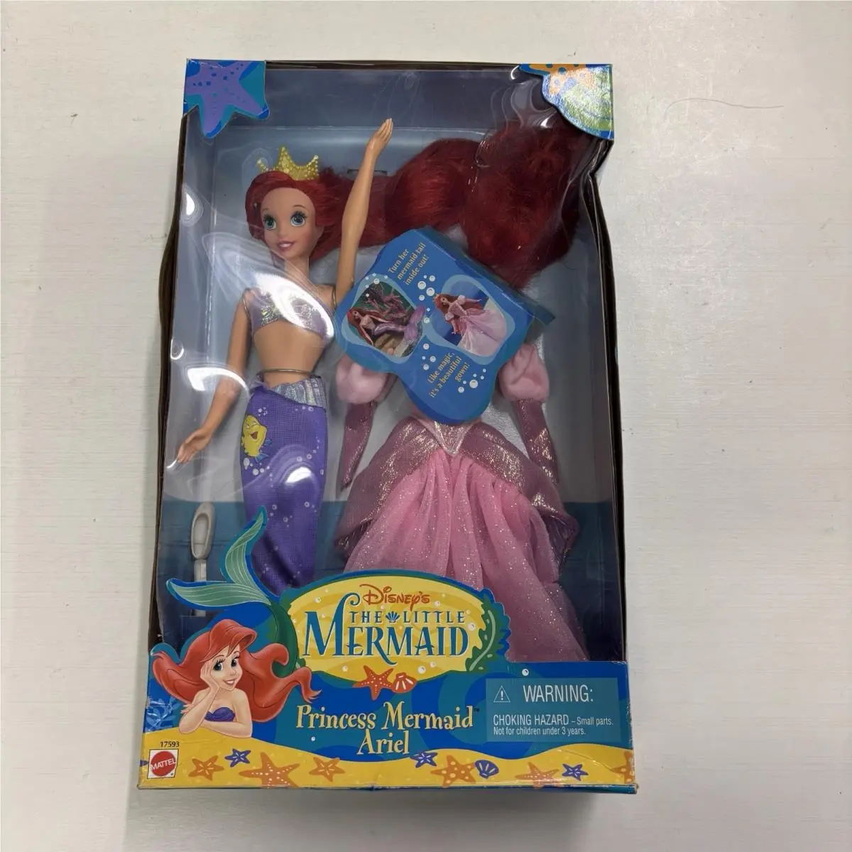 Disney The Little Mermaid Princess Mermaid Ariel Doll Mattel 1997 Vintage