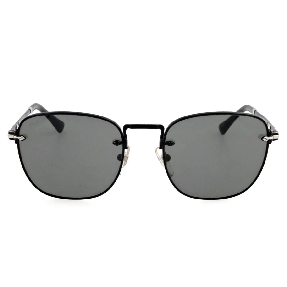 Persol PO 2490-S 1078/B1 54mm Black Square Sunglasses Italy