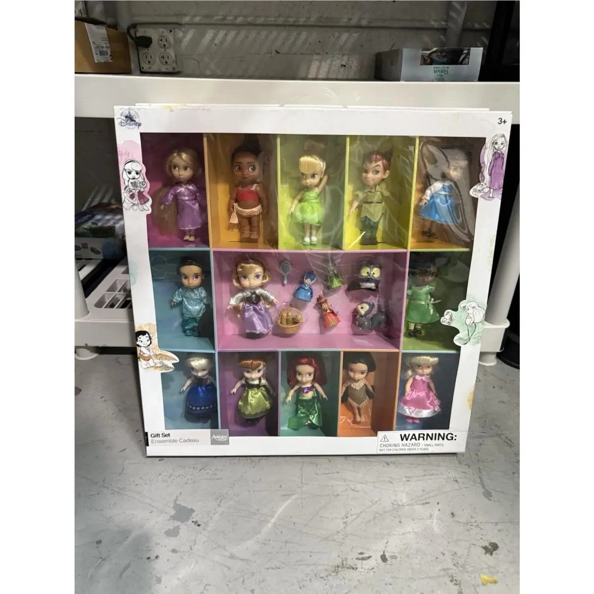 Disney Store Animator Mini Doll Set 2020 Deluxe Tangled Mini